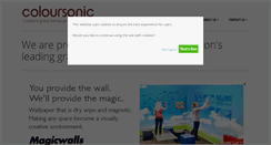 Desktop Screenshot of coloursonic.co.uk